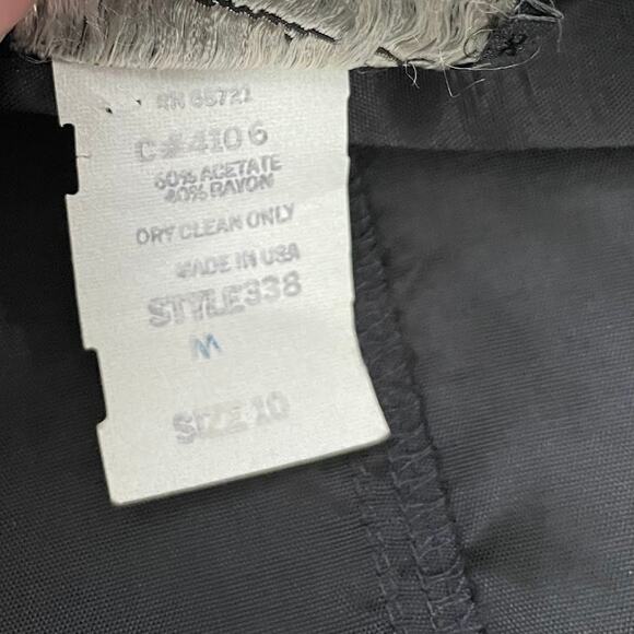 Vintage Black Embroidered Vest Size Rainbow Floral Waistcoat Dopamine Artsy Dark - Picture 5 of 8